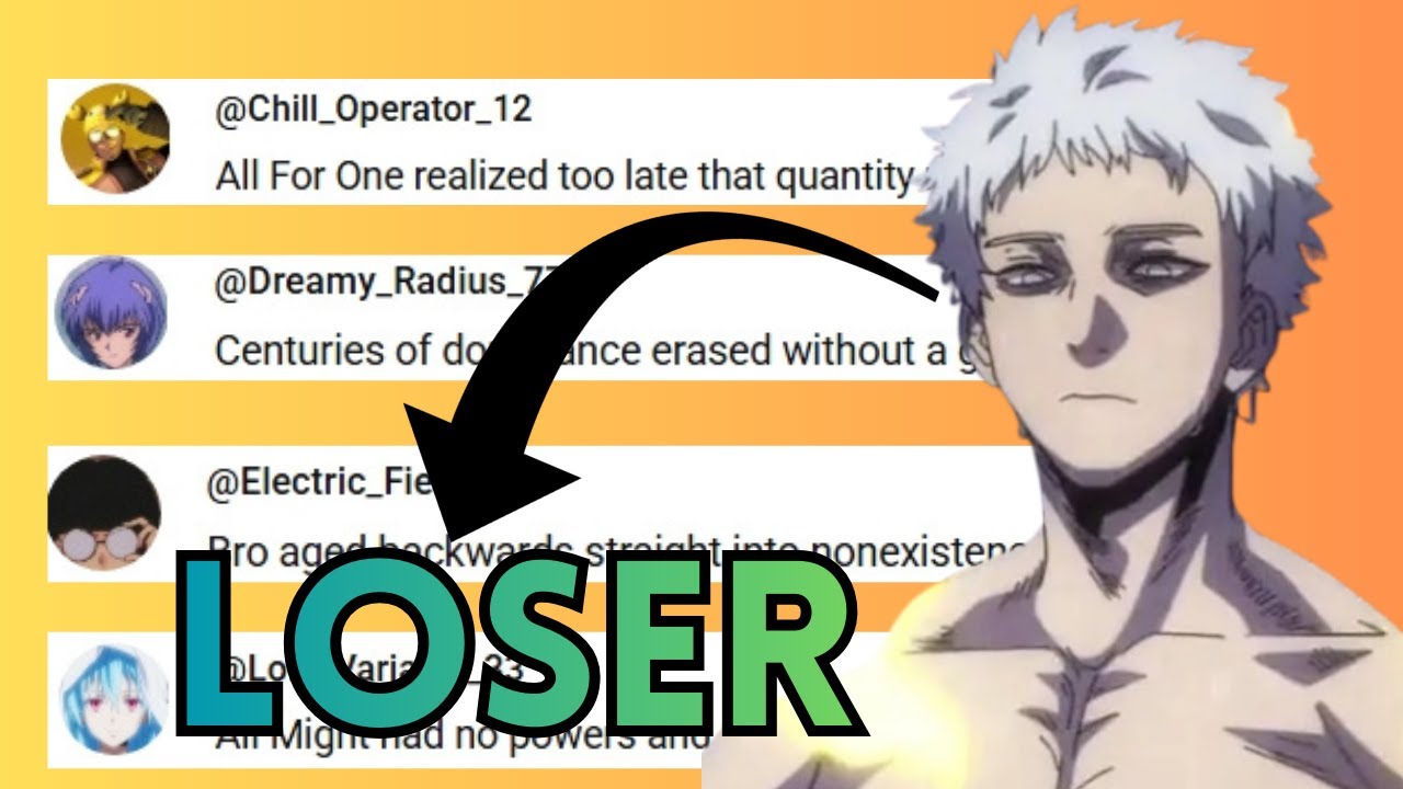 All for one was a Loser: Comment as song