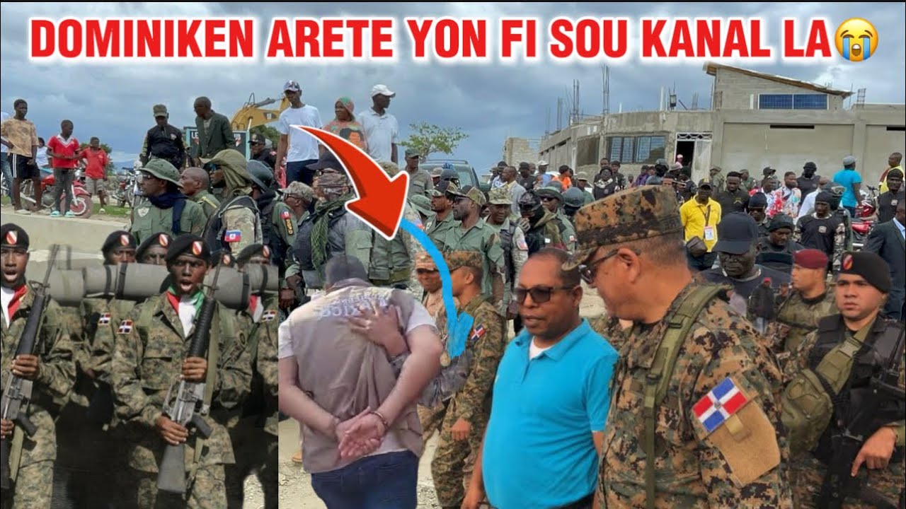 Woy🙆 DOMINIKEN yo Arete yon Jèn Demwazèl Bsap dlo nan je😭 sou KANAL la🙆