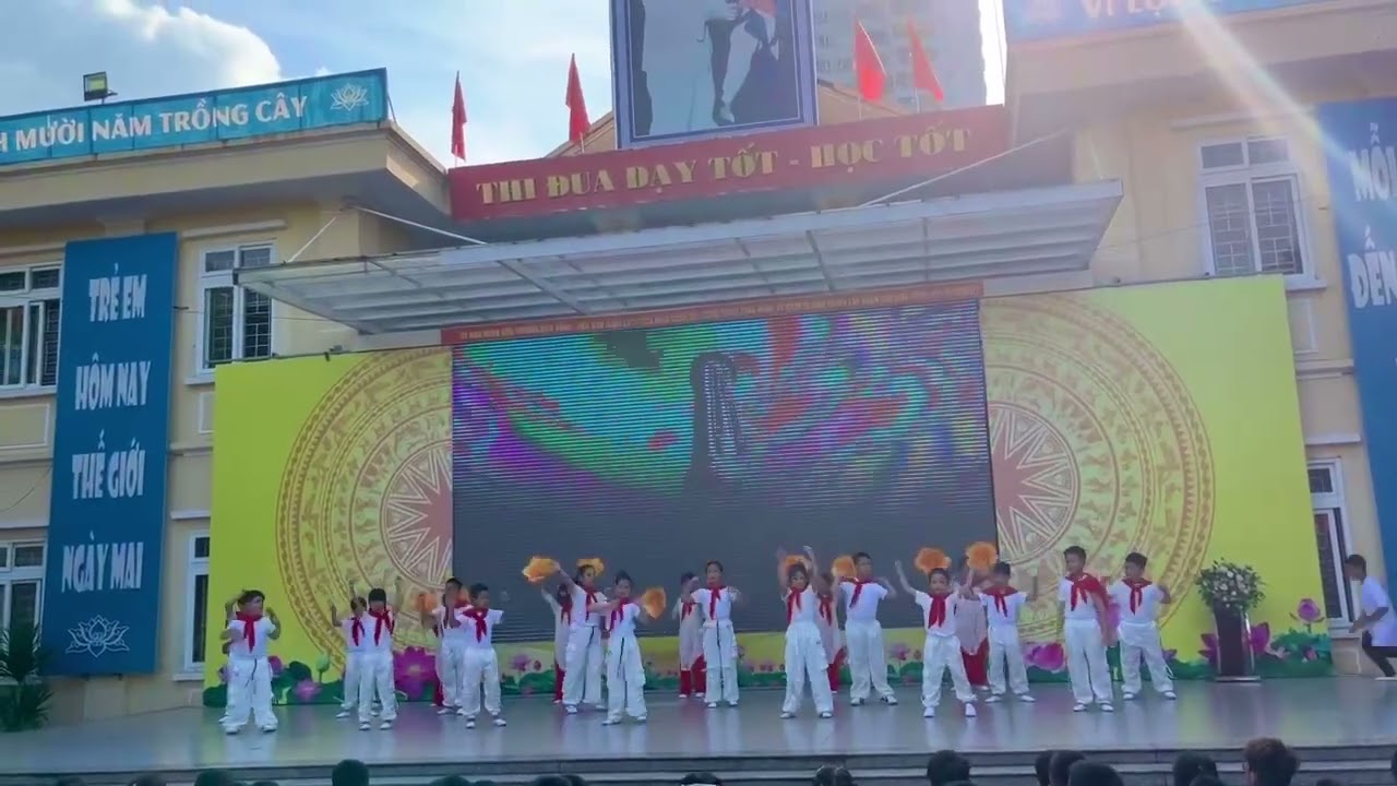 Nhảy Hò Vươn Mình - Lớp 4A1 Trường TH Trung Yên | 1994 DANCE STUDIO