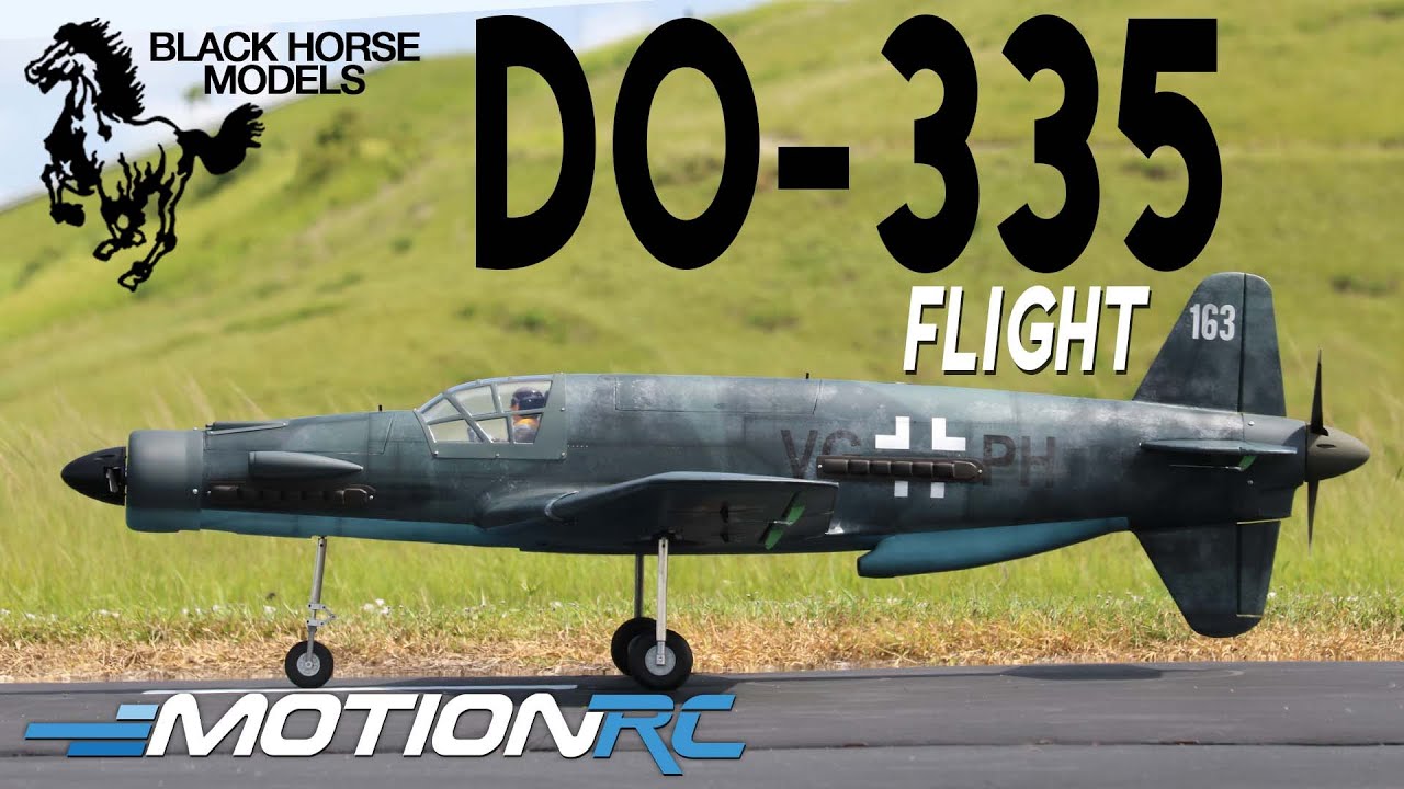 Flying the Black Horse Dornier DO335! | Motion RC