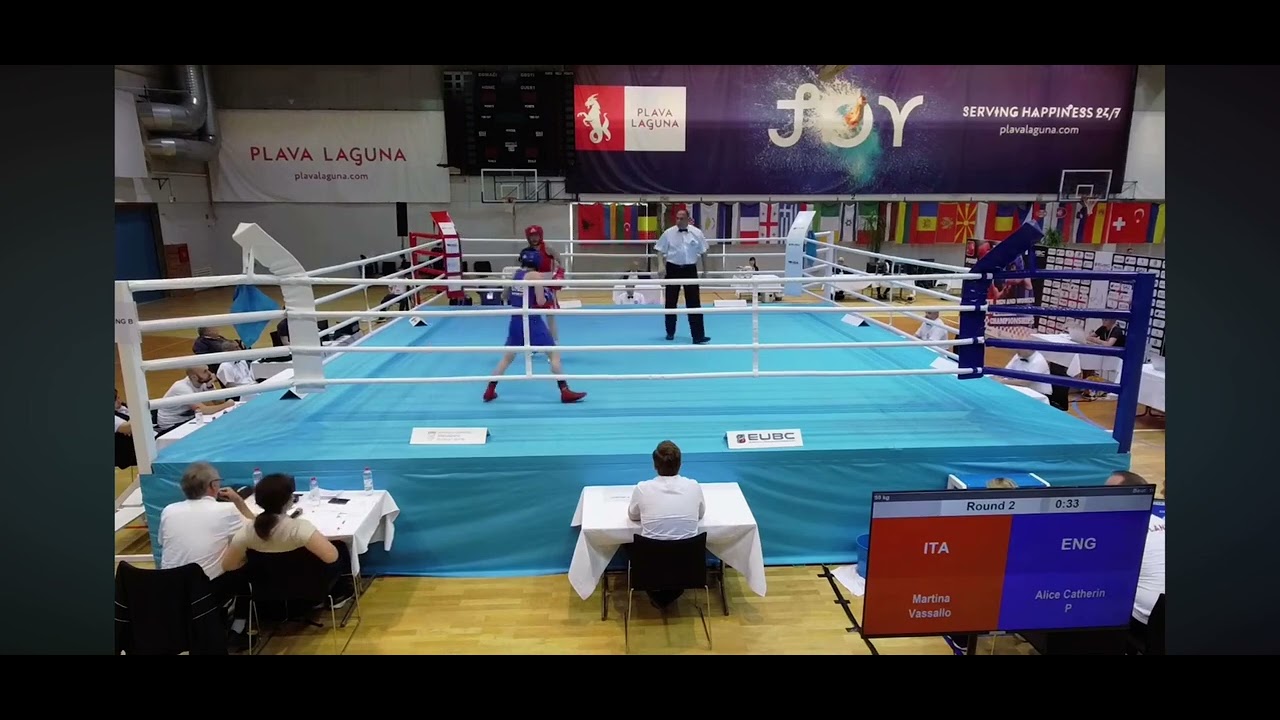 Alice Pumphrey vs Martina Vassallo European Quarter Final 10/04/2024