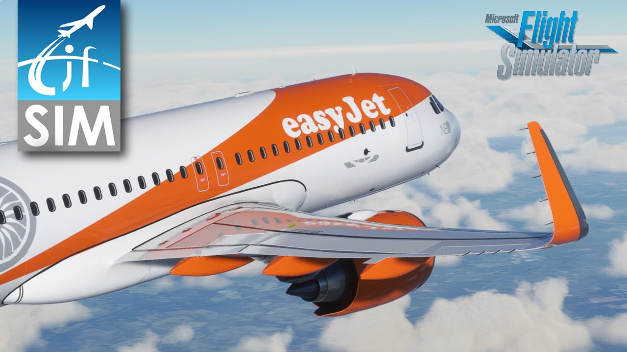Microsoft Flight Simulator 2020 - EasyJet flight 803 - Arrival into Edinburgh
