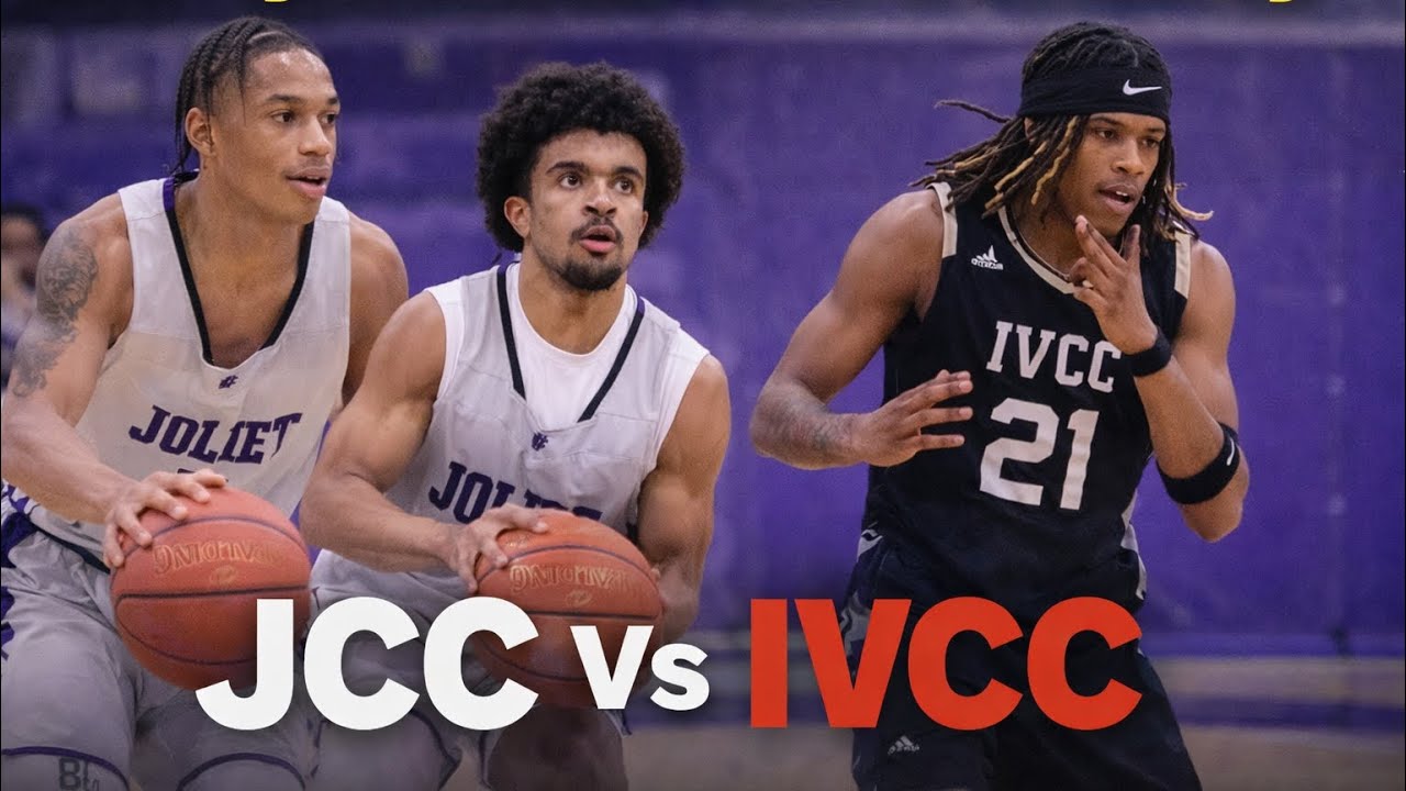 HE CAUGHT A BODY😳 Ricky Hill  WENT AT IT Against Shifty Backcourt On The Road! IVCC VS JCC