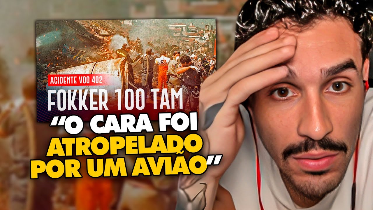 STAG REAGE: O ACIDENTE QUE PAROU S&Atilde;O PAULO - FOKKER 100 | Clipes do Stag