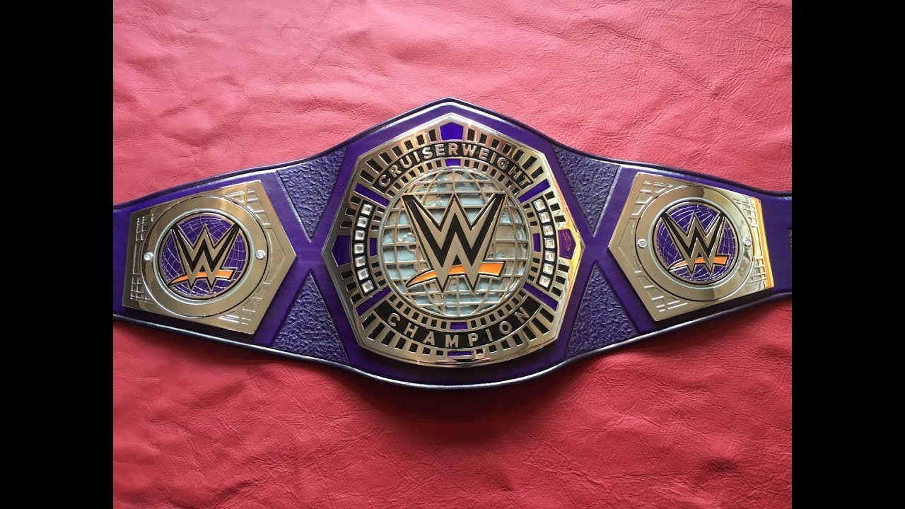 WWE Purple Cruiserweight Belt Releather
