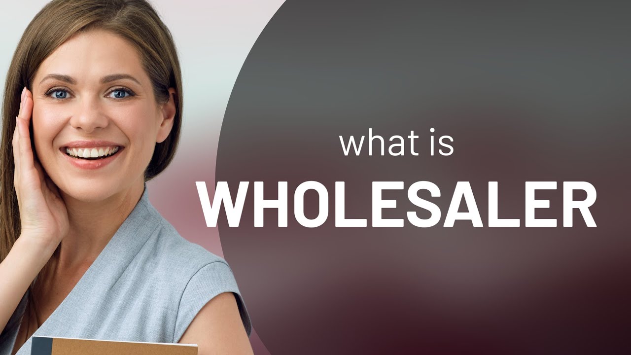 Wholesaler | what is WHOLESALER definition