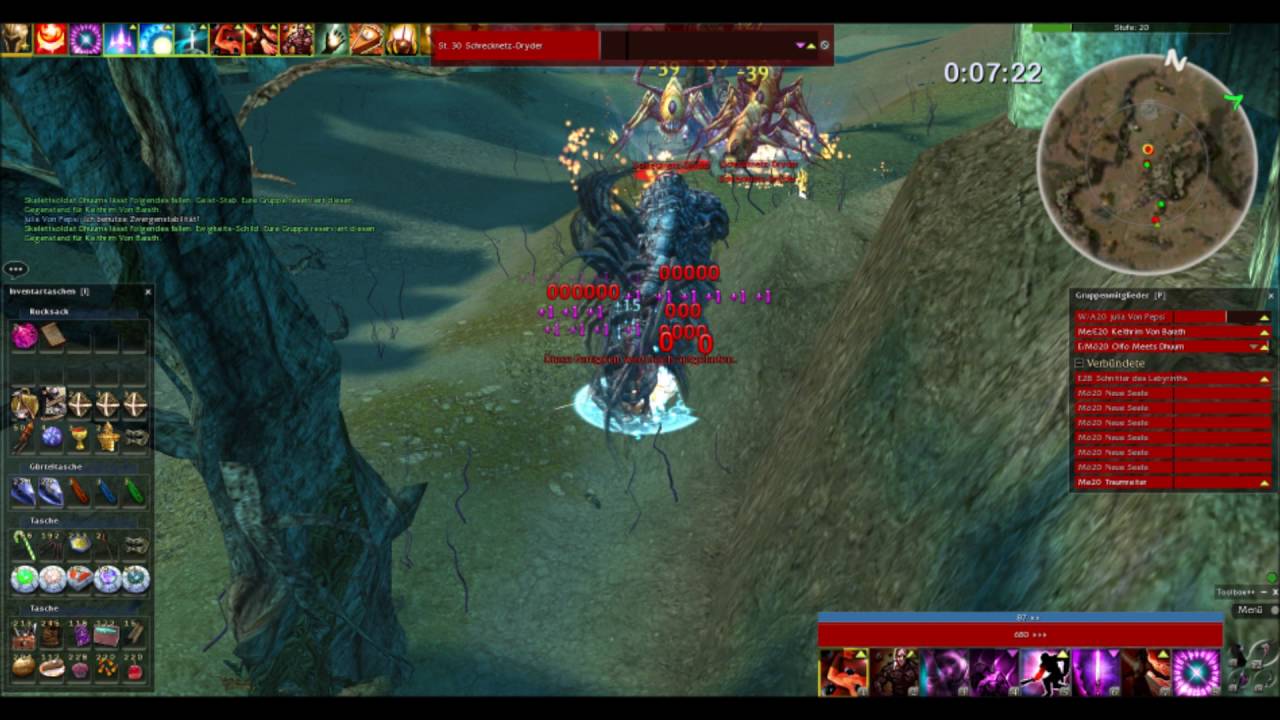 Guildwars: 39min 3man Underworld HM