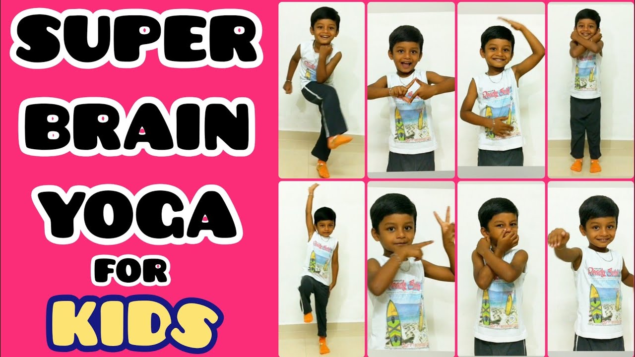 Super brain yoga for kids | To enhance memory power and Concentration | Easy steps | Youtuber kid