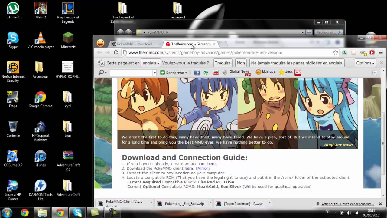 &diams; [FR-TUTO] Comment installer PokeMMO
