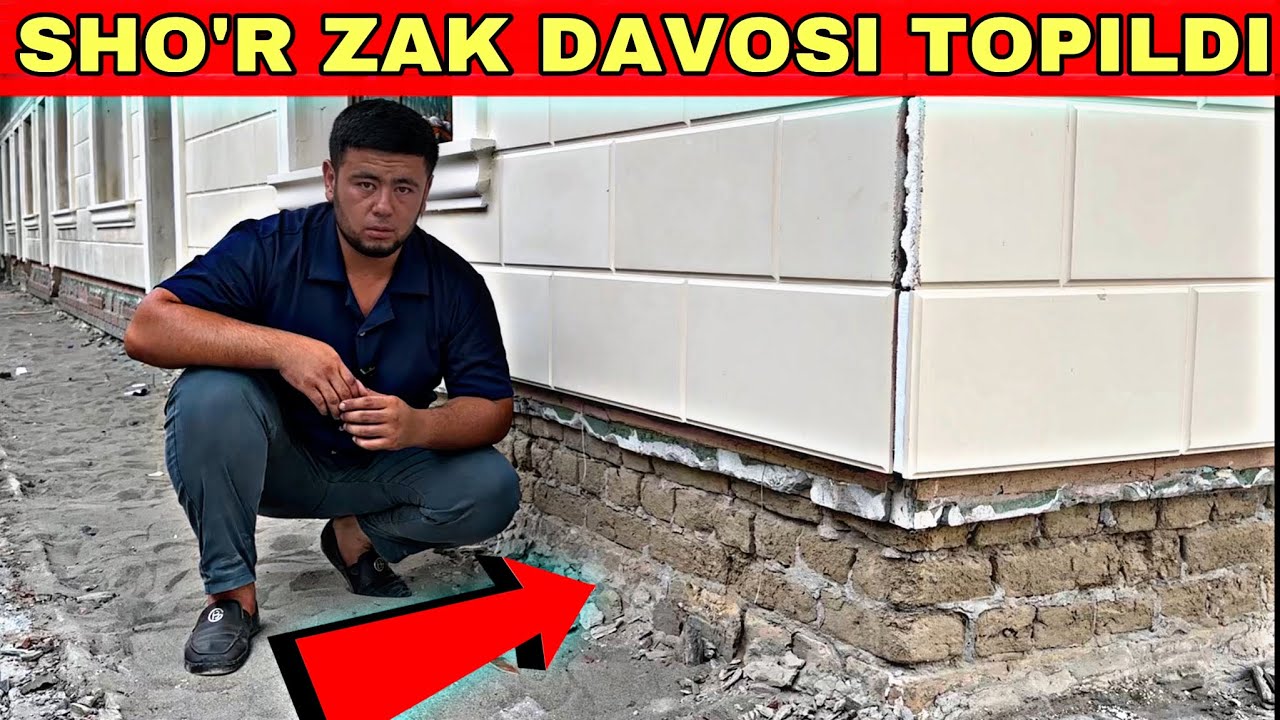 SHORLAGAN VA TO'KILYOTGAN DEVORLAR DAVOSI TOPILDI SUVOQ XAM REMONT XAM KERAKMAS #2024 #fasad