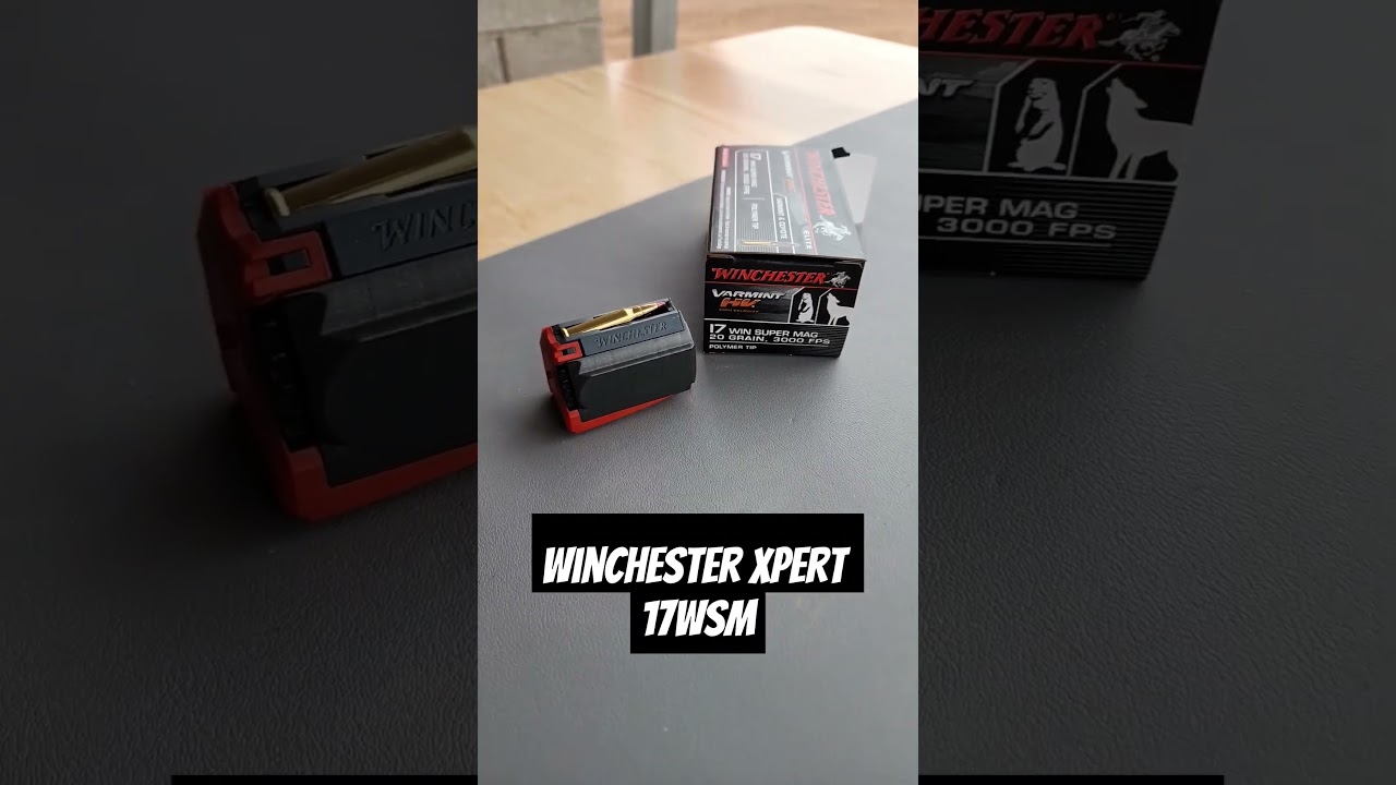 Магазин для новой винтовки Winchester XPert 17WSM!