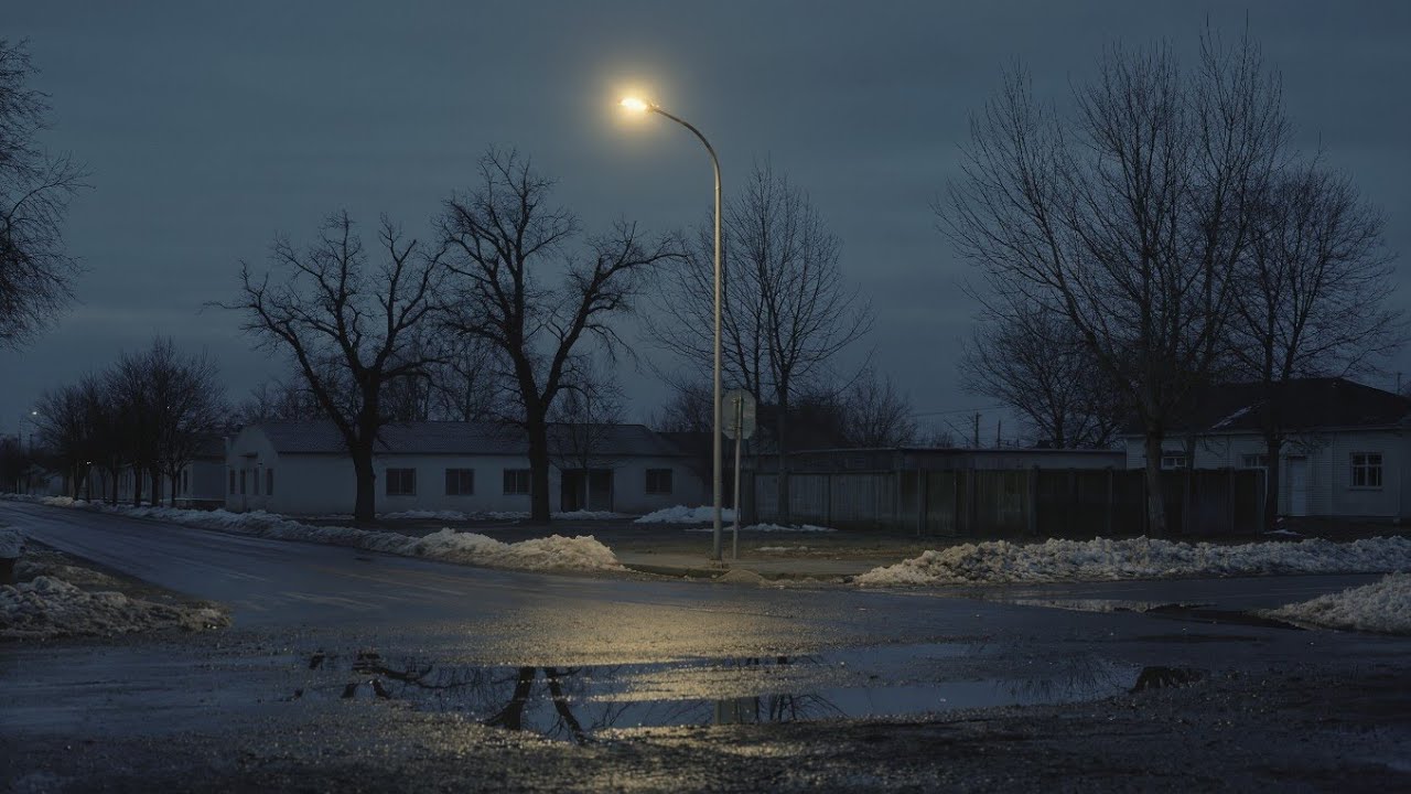 Sad Piano and a Lonely Lamppost | 18 min for Deep Sleep & Quiet Desolation 🌙