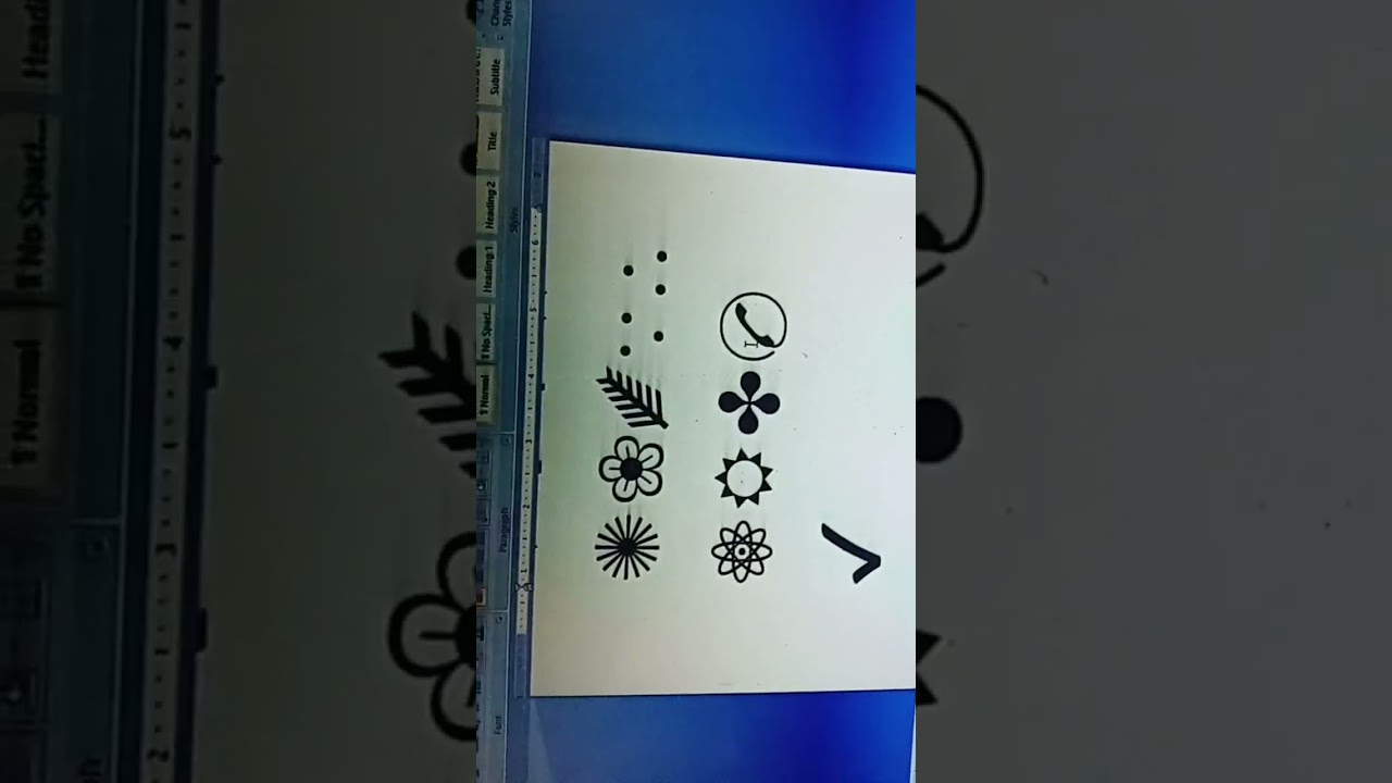 5 🌟star symbol lane ka magical tricks||new logo design in ms word || new symbol in ms word #newshort