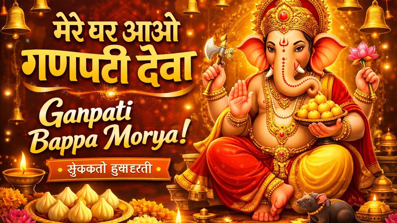 “Mere Ghar Aao Ganpati Deva  ( official Song ) letest. 