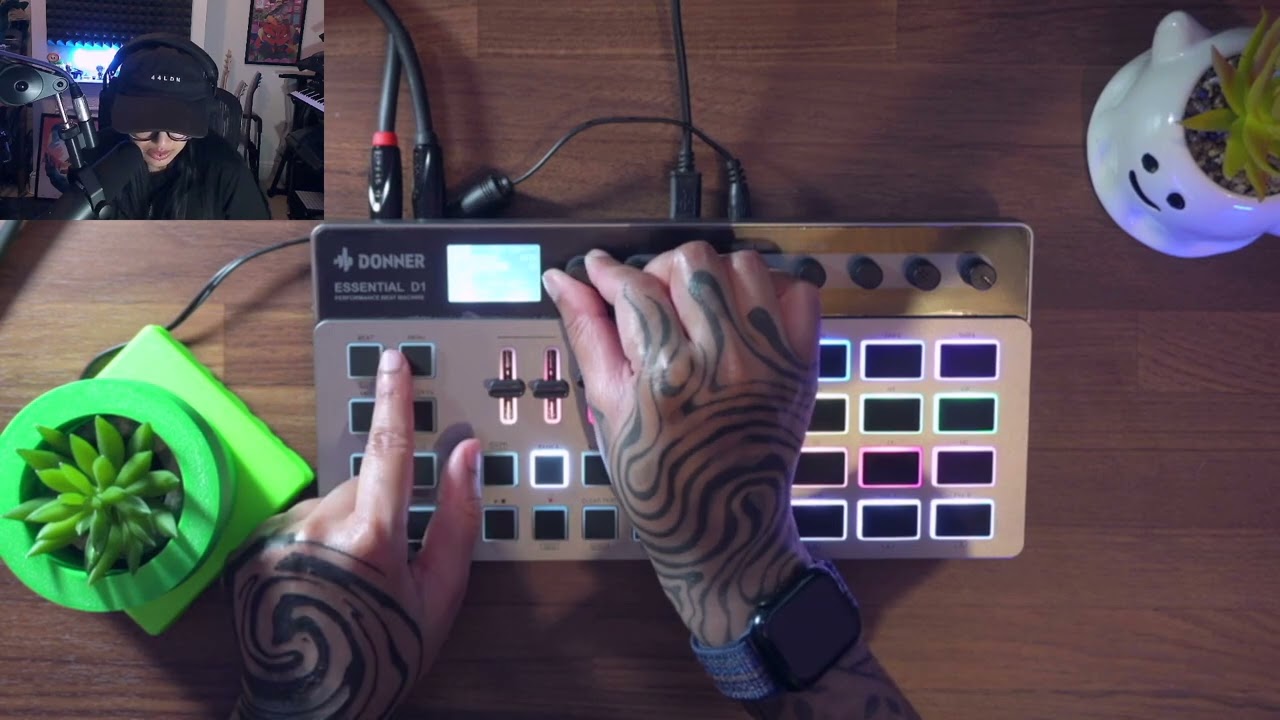 Donner Essential D1 Performance Beat Machine REVIEW / DEMO - GNARLY
