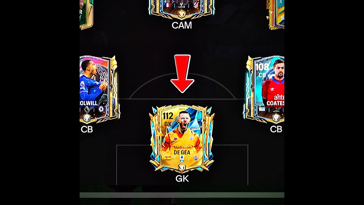 De Gea save ☠️🥶 #eafcmobile #fifamobile #eafc #fifa