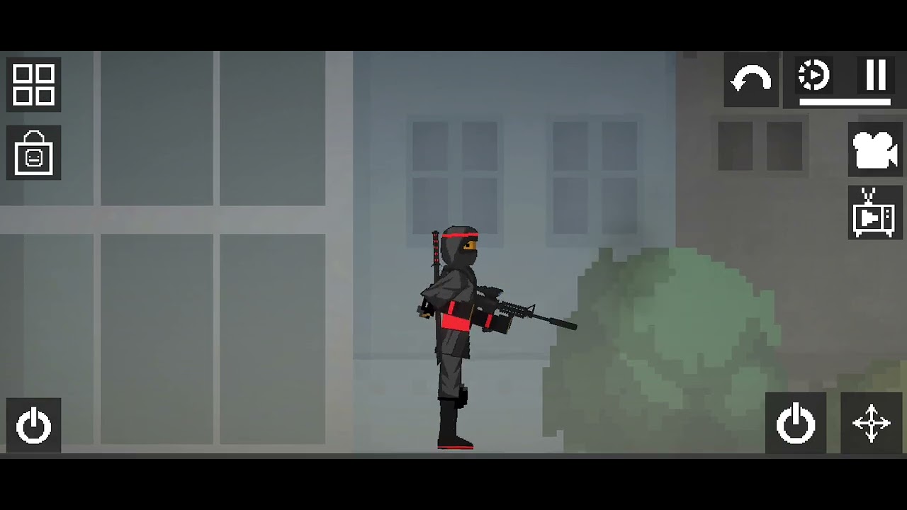 Melon sandbox with my gun