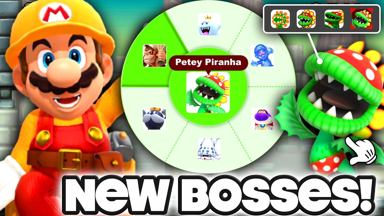 50 New Boss Battles in Super Mario Maker!