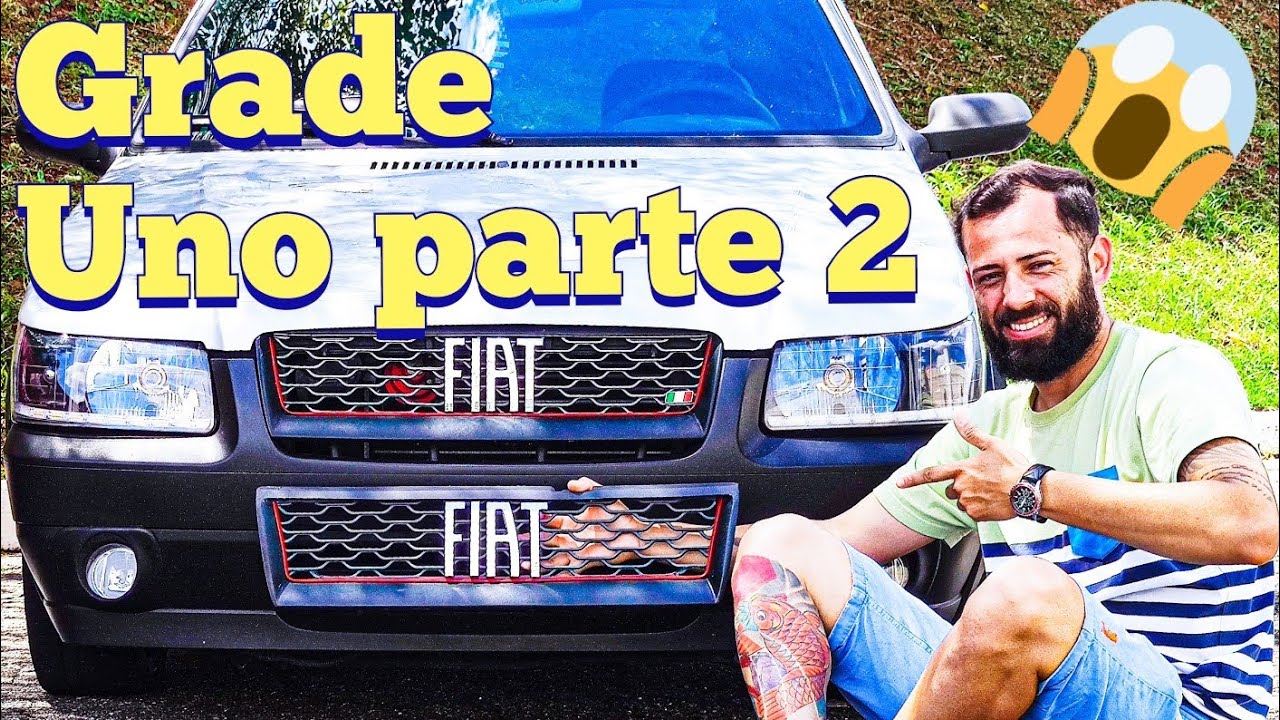 GRADE PERSONALIZADA UNO PARTE 2 #UNO #FIATUNO #UNOMILLE #FIAT