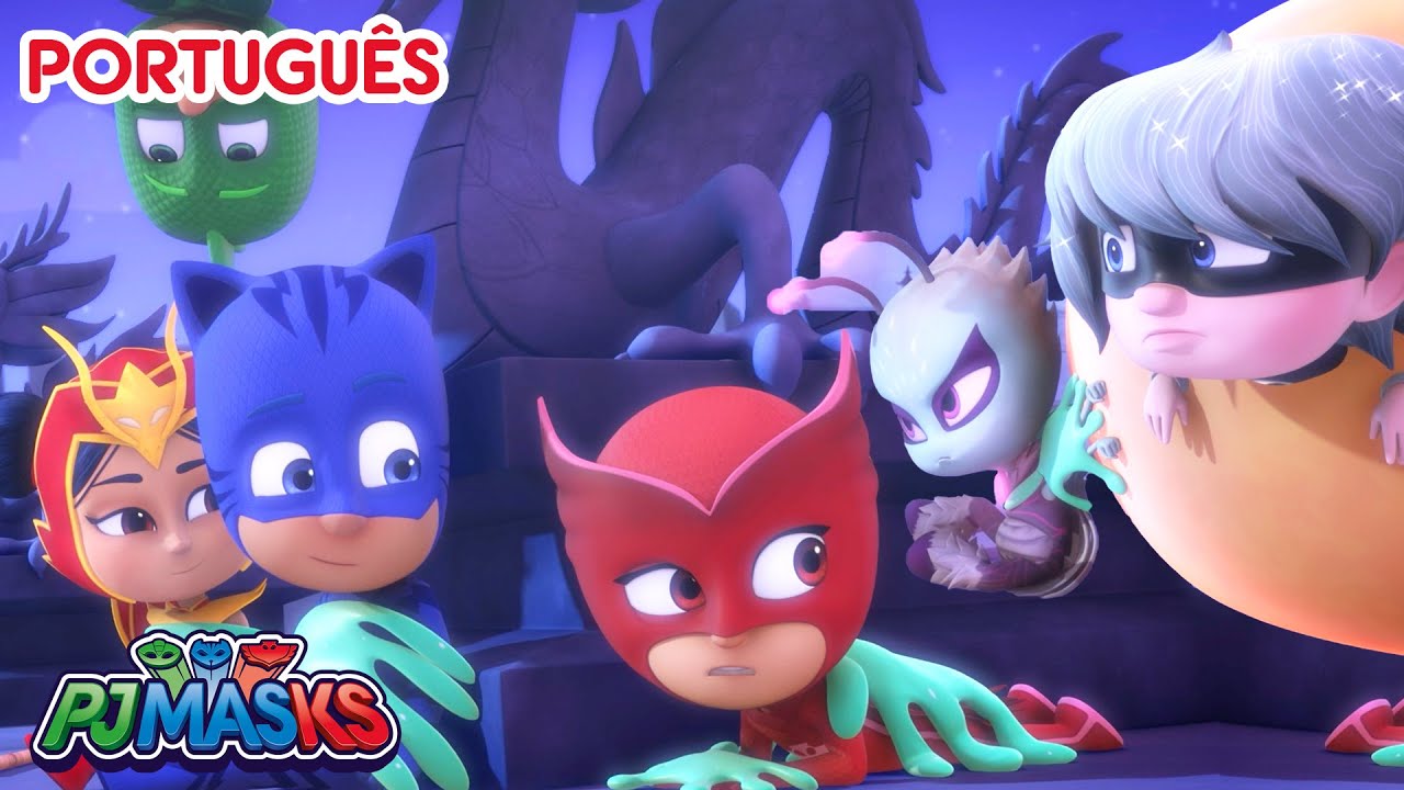 Enquanto ignoram Motsuki! | PJ Masks em Português episódios completos #superherois