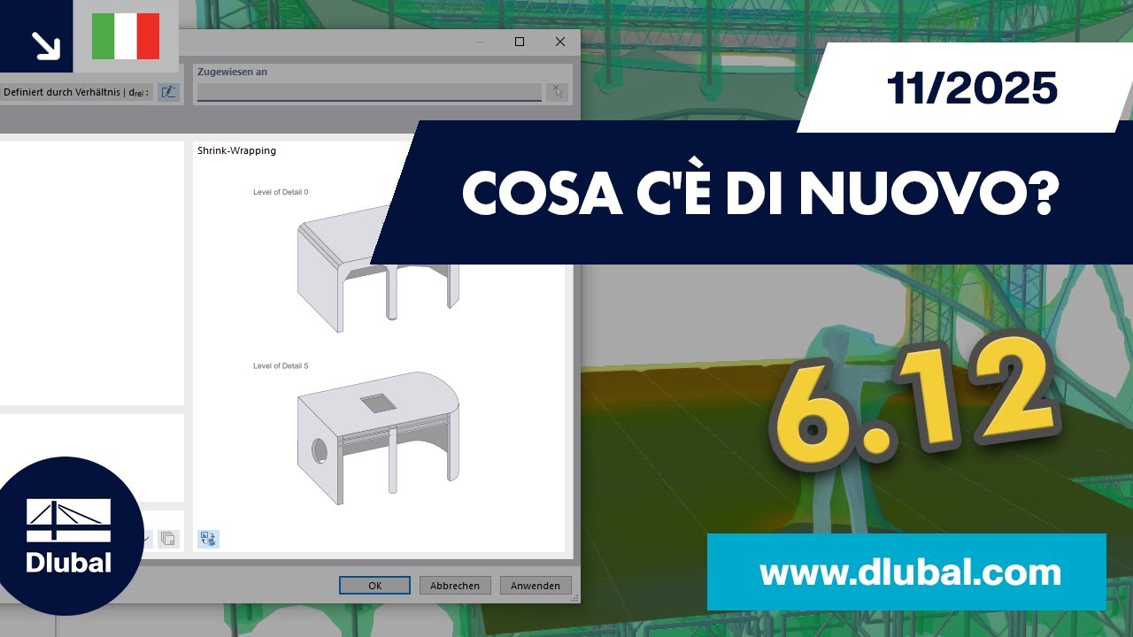 WIN | 11/2025 - Cosa c'è di nuovo in RFEM 6 e RSTAB 9?