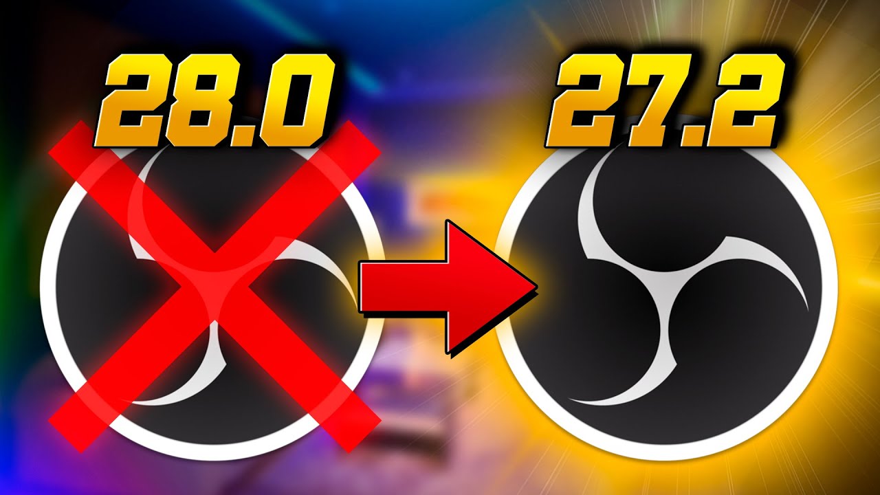 COMO INSTALAR VERS&Otilde;ES ANTERIORES DO OBS STUDIO | DOWNGRADE do OBS