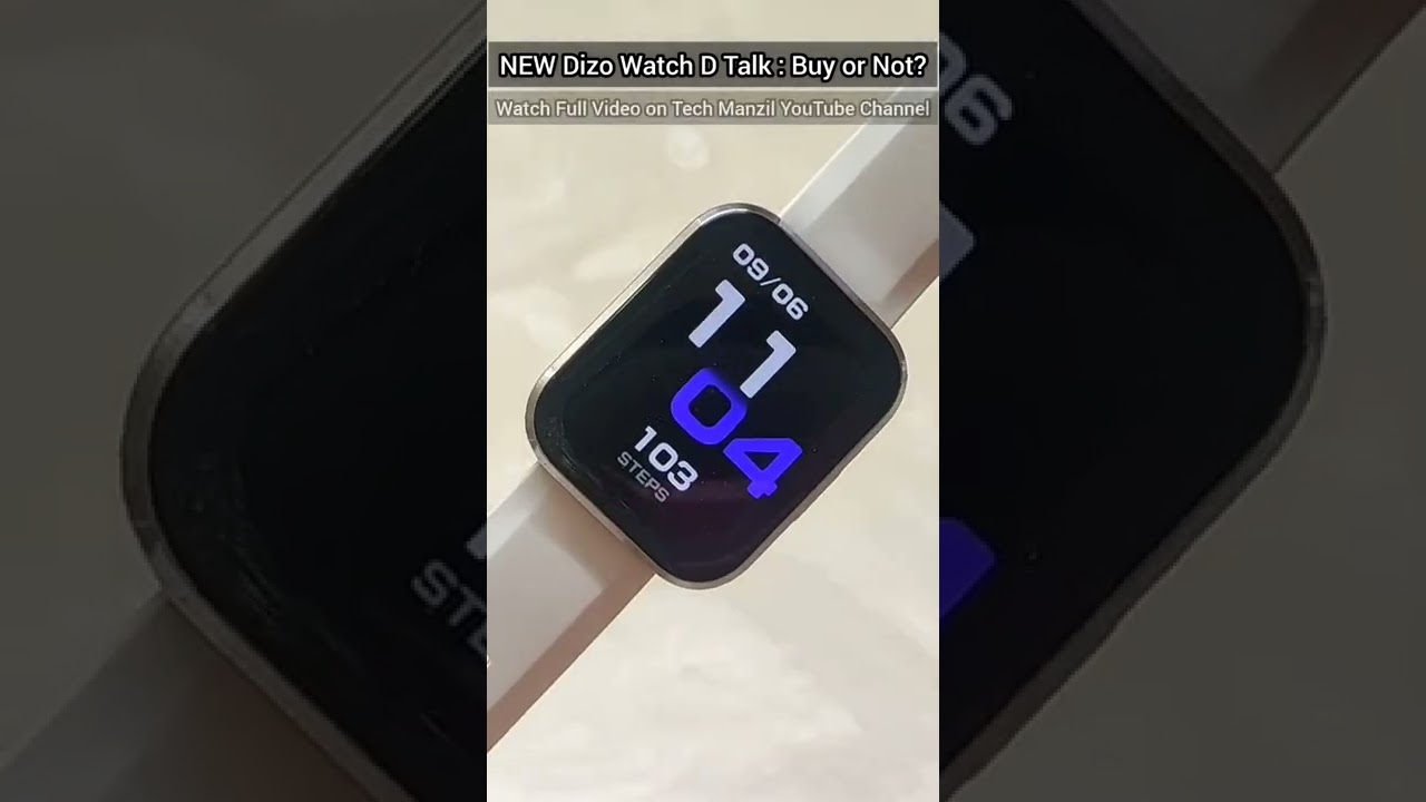 Dizo Watch D Talk - Buy or Not ? best smartwatch under 3000 | dizo watch d talk unboxing #shorts