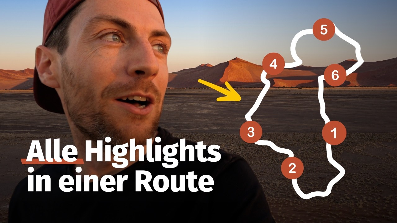 Namibia Rundreise 🇳🇦 Route für Selbstfahrer | Safari Tipps, Roadtrip Guide 4x4 | Afrika Einsteiger