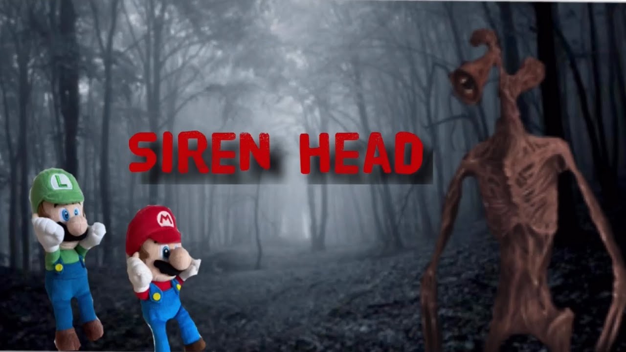 SBB Movie.Mario and Luigi meets siren head!