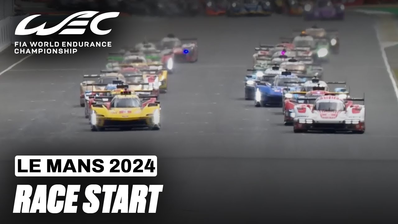 Race Start And First Lap I 2024 24 Hours of Le Mans I FIA WEC