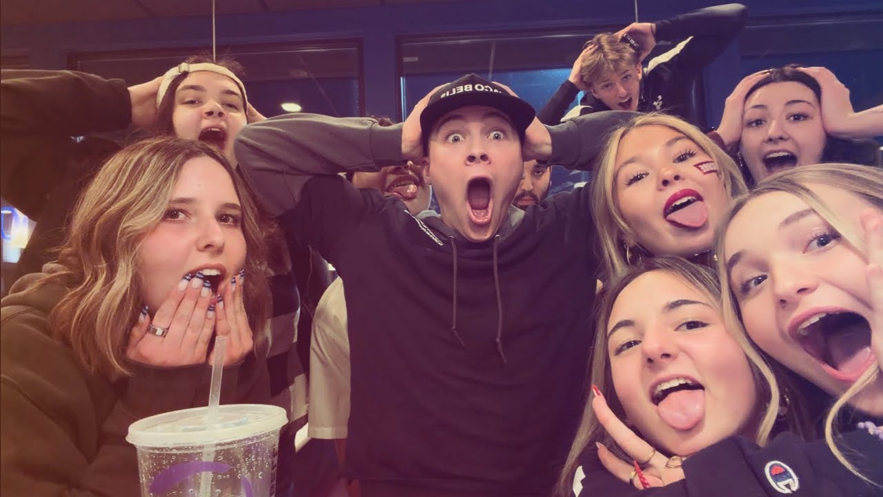 khs bball game + taco bell vlog