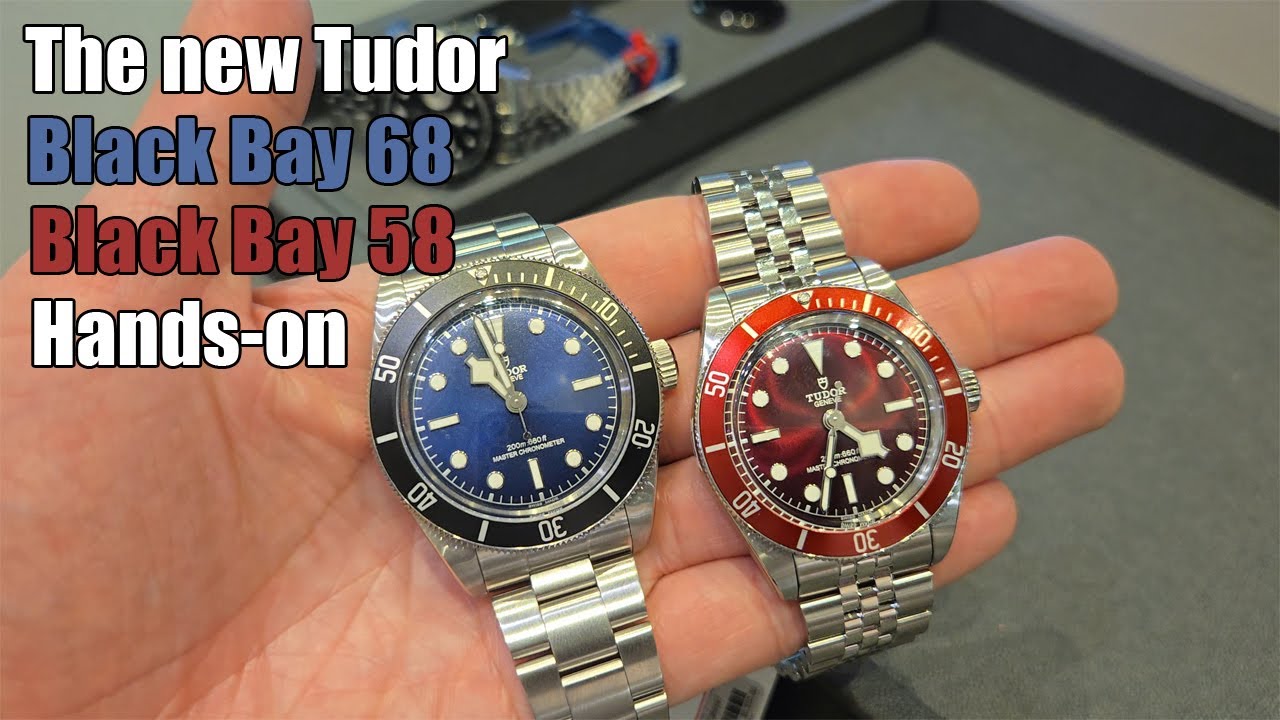 Hands-on with Tudor's Latest! - Tudor Black Bay 68 & Black Bay 58 Burgundy