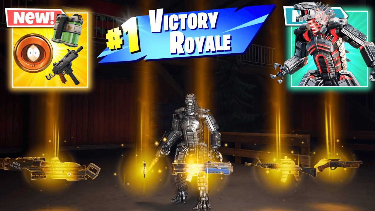 ALL MYTHIC GUNS IN FORTNITE! (NEW! Fortnite Chapter 7 Season 1)