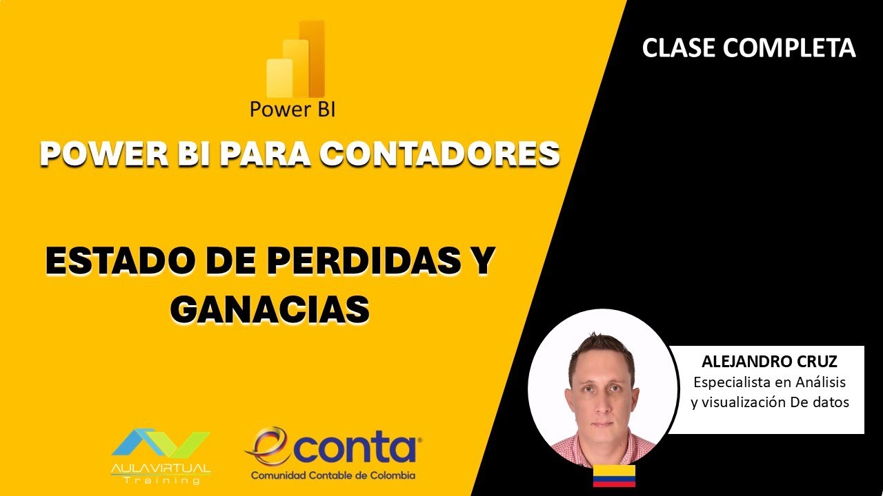 ESTADO DE PERDIDAS Y GANACIAS (P y G) EN POWER BI