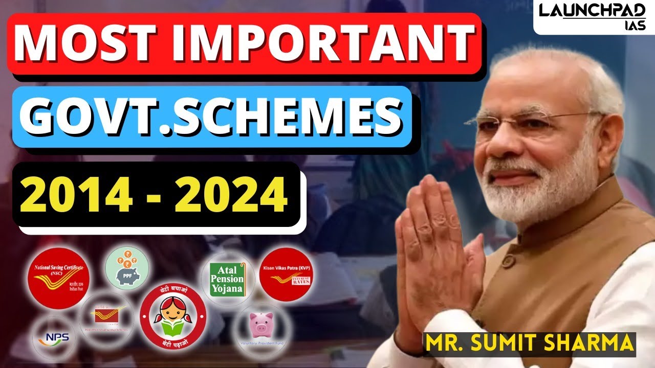 50 Most Important Government Schemes for UPSC & State PCS | Must-Know Schemes for 2025 Attempt