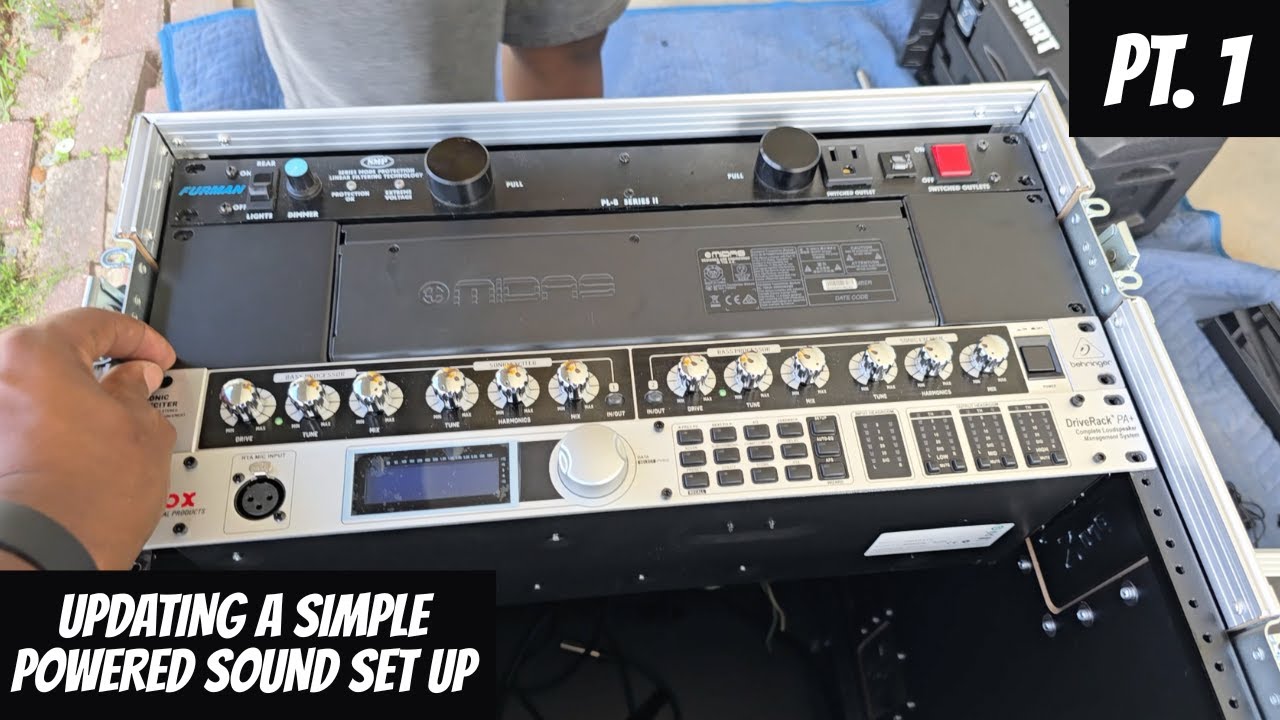 UPDATING A SIMPLE POWER SOUND SYSTEM SET UP