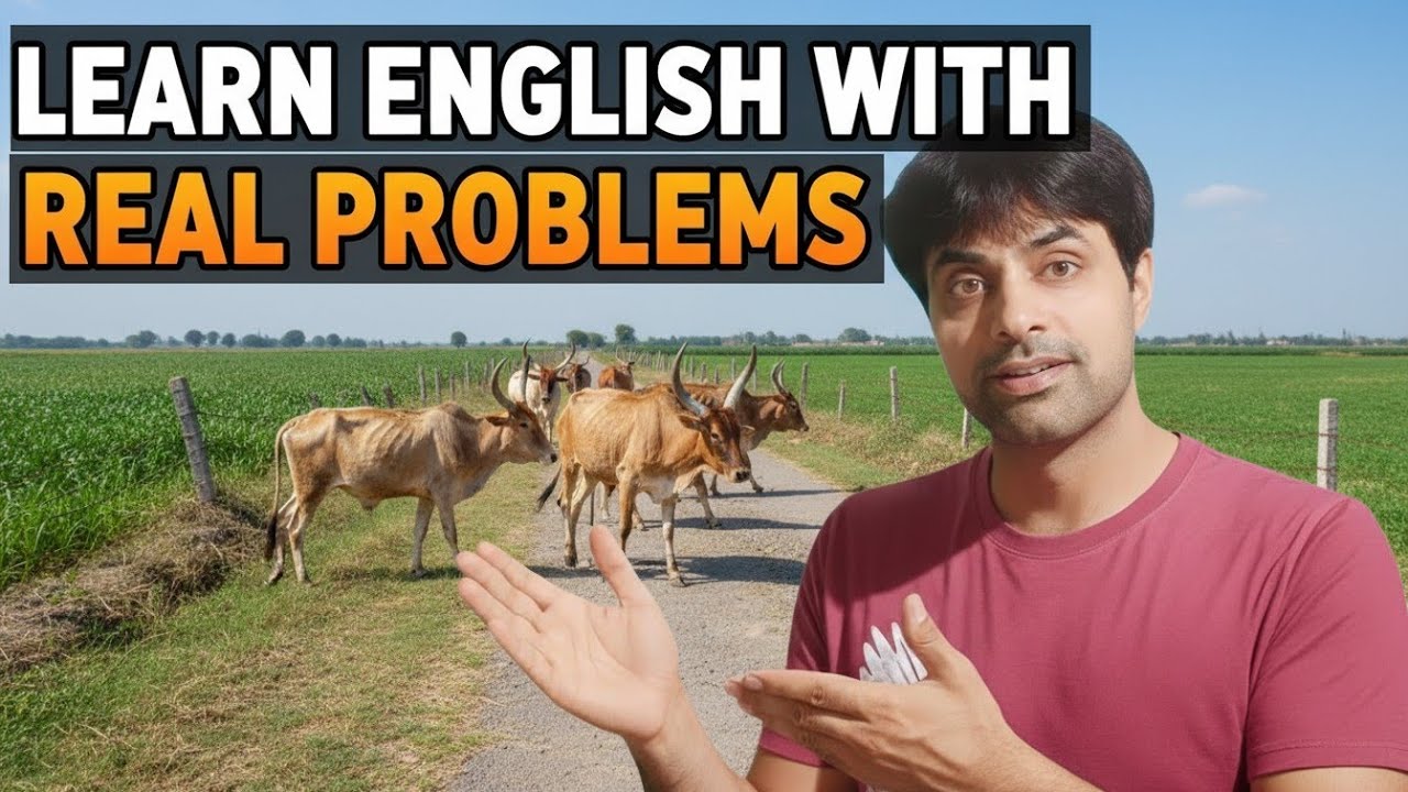 Problem of Stray Animals in English | Real Life English Practice| Stray Animals Problem in india|