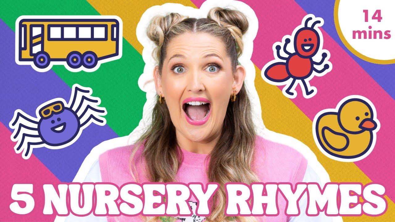 Classic Nursery Rhymes Compilation | 14 Minutes of Fun Kids Songs | Music with Michal