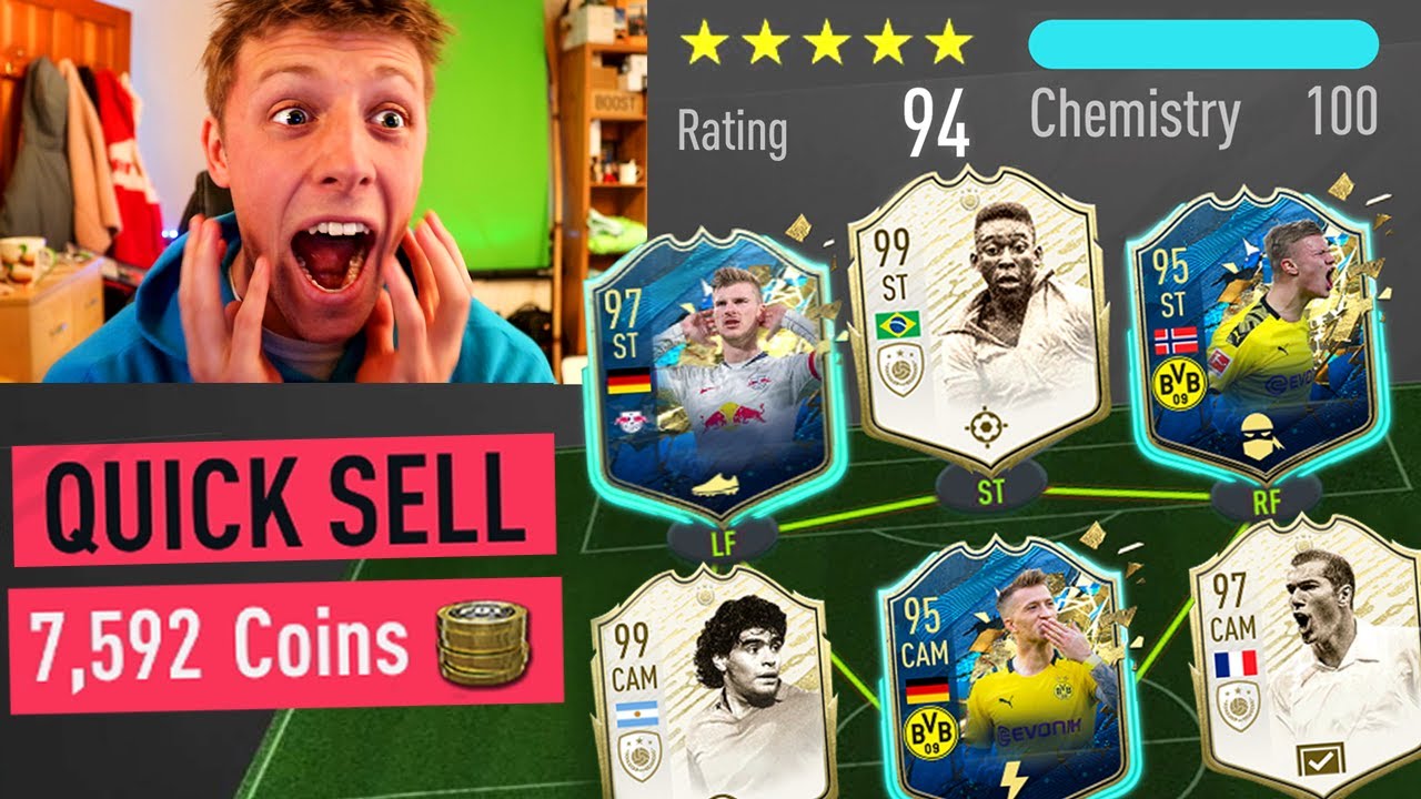 194 RATED FUT DRAFT or DISCARD MY BEST TOTS!! -  FIFA 20