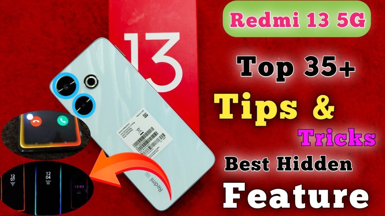 Redmi 13 5g Tips And Tricks,Redmi 13 Top 35+ Hidden Features Tips & tricks,tips & tricks Redmi 13 5g