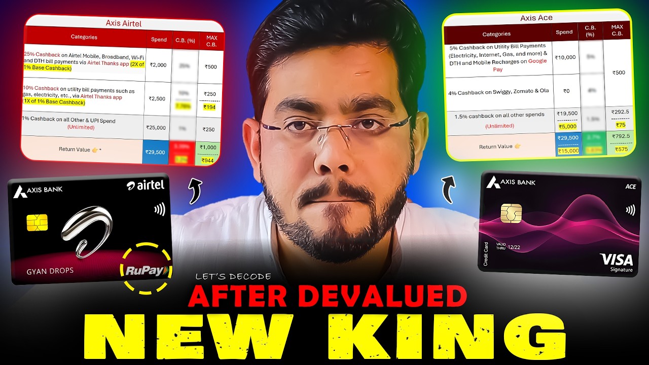 After Devalued: Airtel Axis VS Axis ACE | Best Credit Card For Utility & Recharge 2026