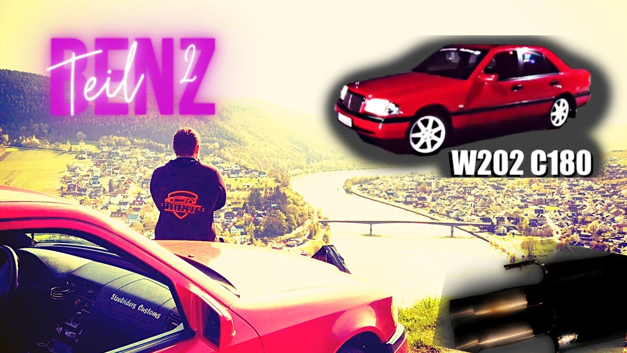 NOVUS Auspuff am Mercedes W202 DTM OPTIK !!!