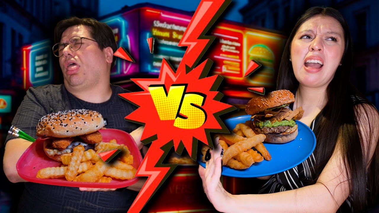 RETO: ¿Quién hace la mejor HAMBURGUESA? con @Yo soy Migue
