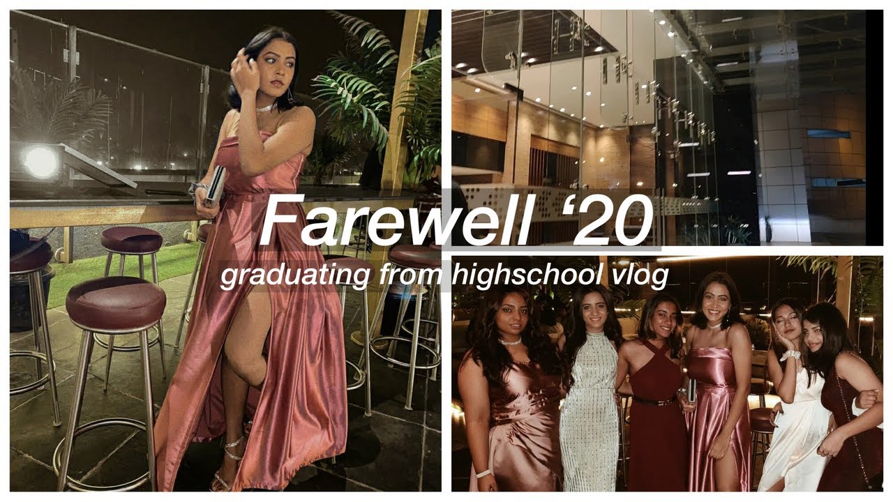FAREWELL VLOG || graduating from high school || Bhavya Krishnan