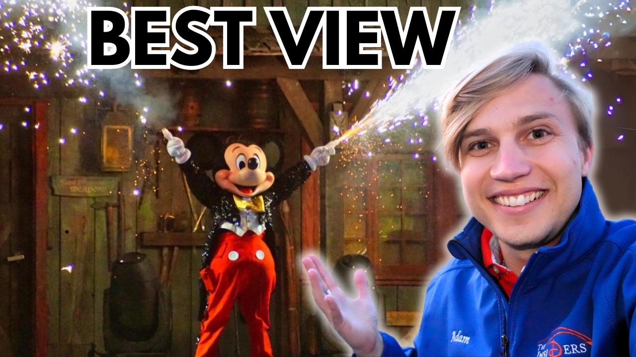 How to get the BEST view of Fantasmic! at Disneyland! (Insiders SECRET!)