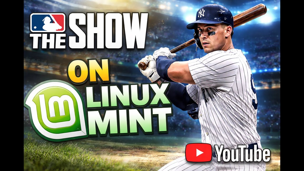 MLB The Show on Linux Mint | Gameplay Test (No Commentary)@englishbob4101