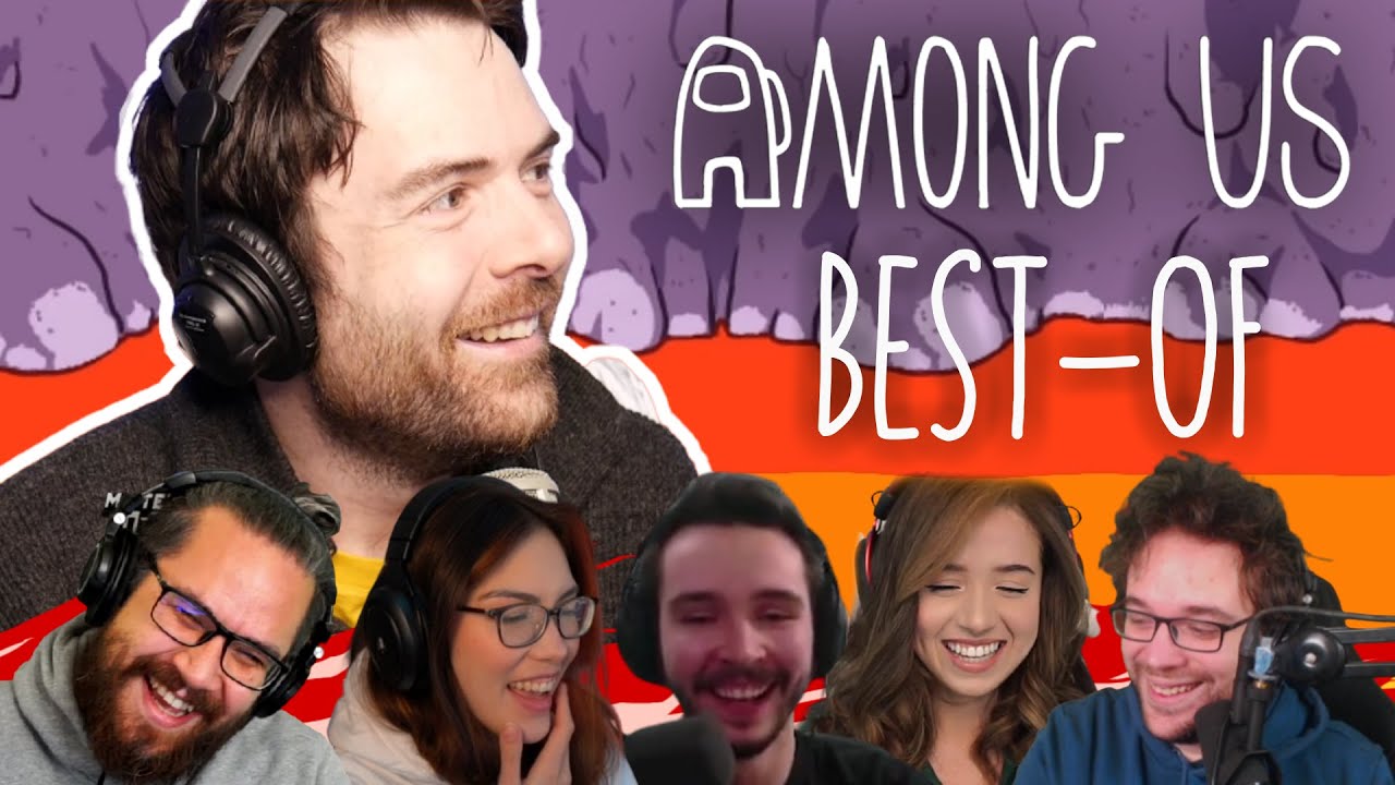 JDG - AMONG US #4 ft. Pokimane, Domingo, Antoine Daniel, MisterMV... (Best-of Twitch)