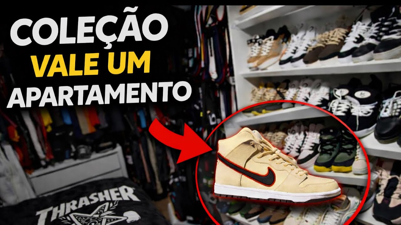 OLHA ESSA COLEÇÃO DE TÊNIS DE SKATE 🥵