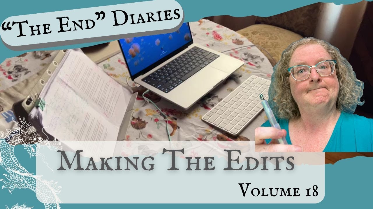 Make Book Edits with me - editing setup, planner update & edits (