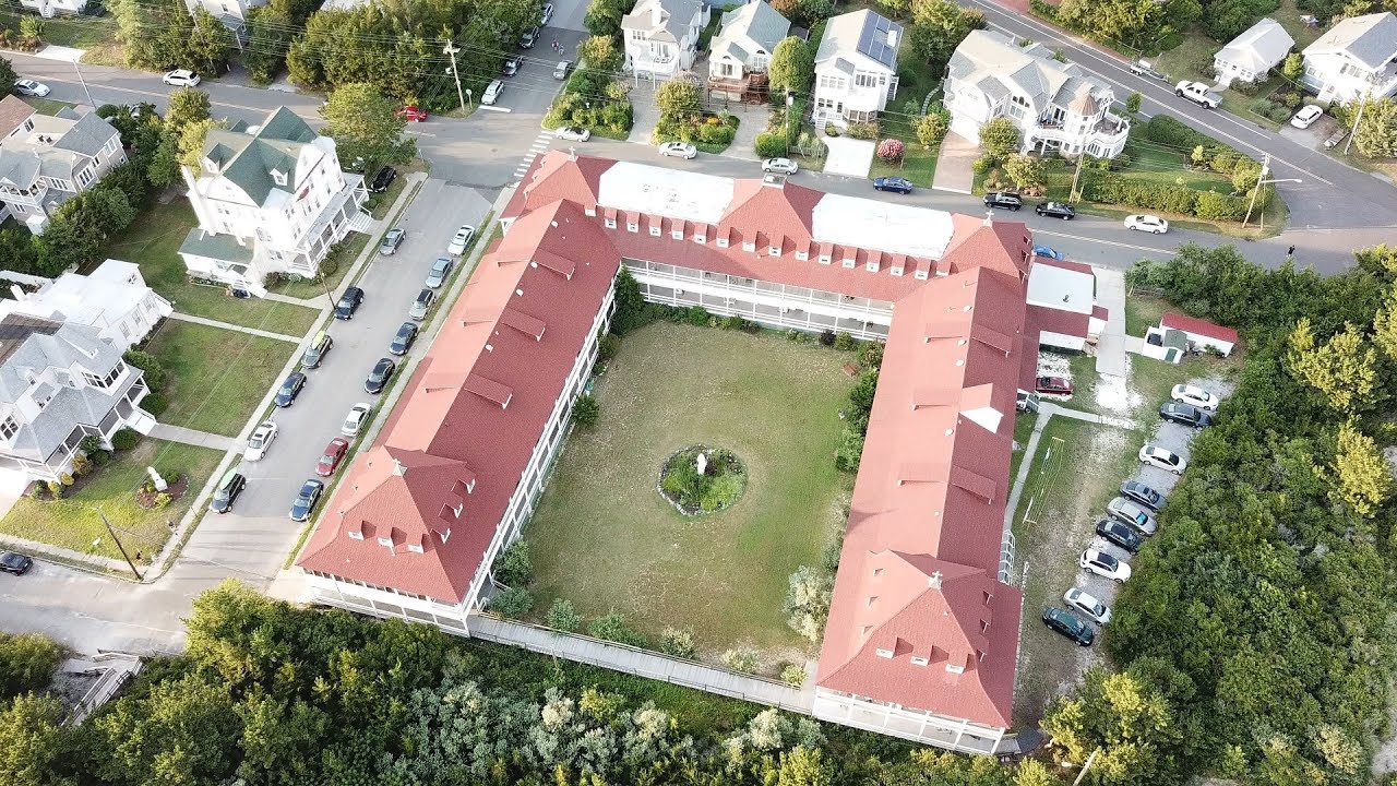 Визит в ретритный центр Сент-Мэри-бай-зе-Си в Кейп-Мей-Пойнт, Нью-Джерси + съемка с дрона!